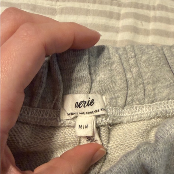 Aerie Light Gray Kids Joggers - Picture 2 of 3